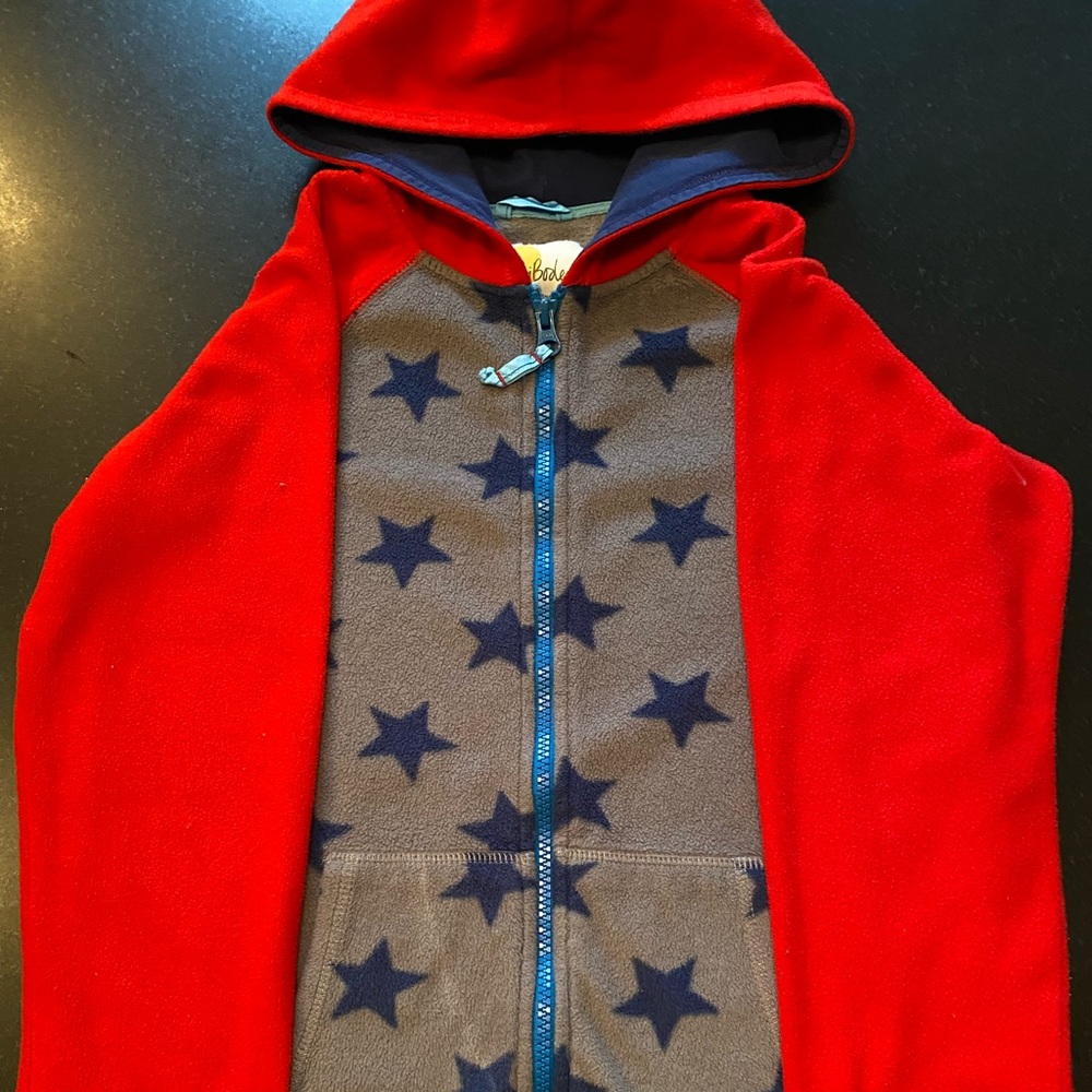 Mini Boden Fleece Zip Up